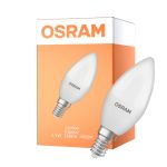 Osram Classic LED E14 Kerze Matt 3.3W 250lm - 840 Kaltweiß | Ersatz Für 25W