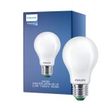 Philips MASTER LED Glühbirne Ultra Efficient E27 Birne Matt 5.2W 1095lm - 830 Warmweiß | Ersatz für 75W