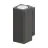 Ledvance Wandleuchte Urban Vario Aluminium Grau Up & Down 27W 2700lm - 830-840 CCT | IP65 - Dali Dimmbar