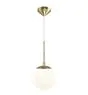 Nordlux Grant Pendelleuchte Glas Gold | Geeignet für E14