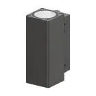 Ledvance Wandleuchte Urban Vario Aluminium Grau Up & Down 27W 2700lm - 830-840 CCT | IP65 - Dali Dimmbar