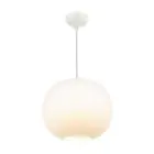 DFTP by Nordlux Navone 20 Pendelleuchte Glas und Metall Weiß | Geeignet für E27